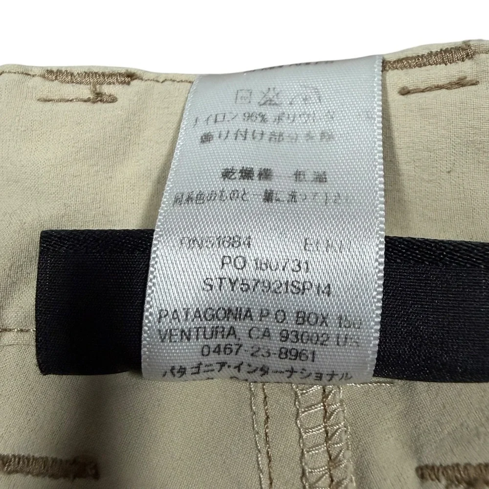 Patagonia Rock Craft Shorts Mens 32x12 Lightweight Performance Stretch Outdoor - Picture 10 of 13